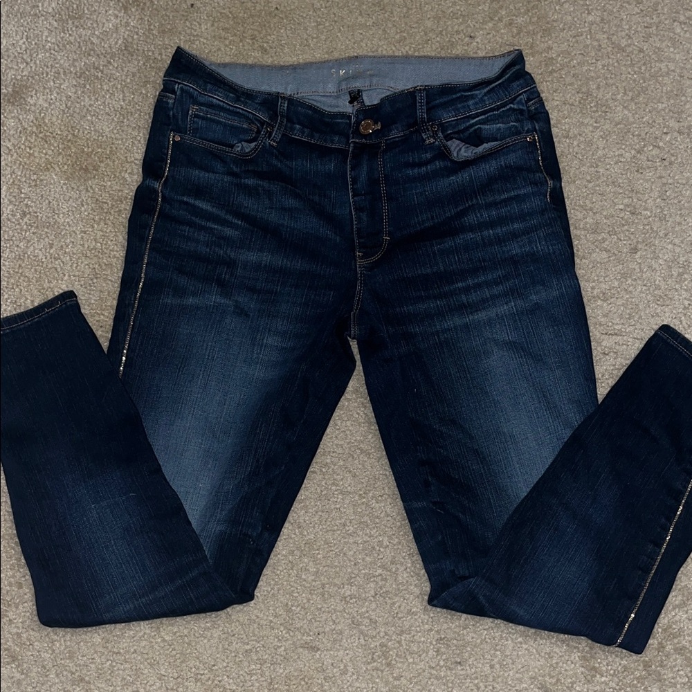 Classic Indigo Women's Skinny Jeans